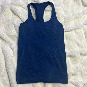 LULULEMON swiftly blue tank